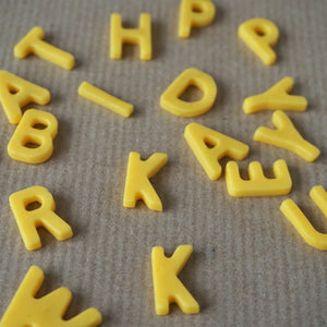 Fondant letters & numbers