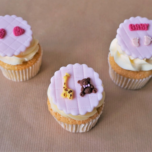Cupcake dekoracija - baby shower