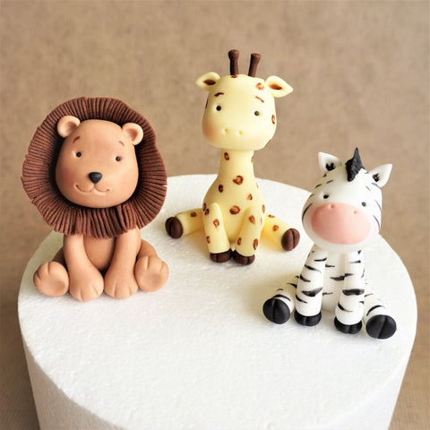 Figurice za torto - safari set